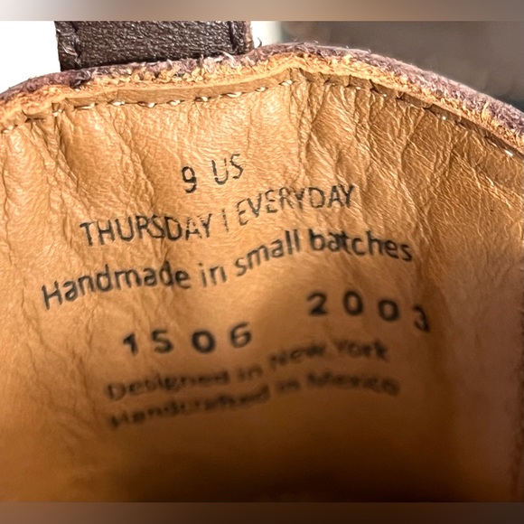 Thursday Boot Company Dark Brown Ankle Boots "NEW" - Picture 8 of 10